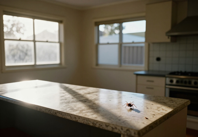 Termite damage in a Pemulwuy home before treatment